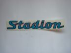 Logo Stadion - modr ( ern lemovn - siln )